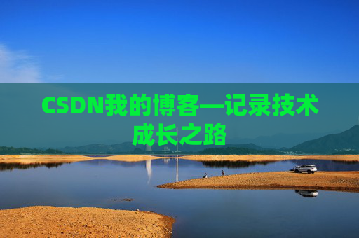 CSDN我的博客—记录技术成长之路